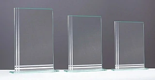 Skleněná plaketa 68300